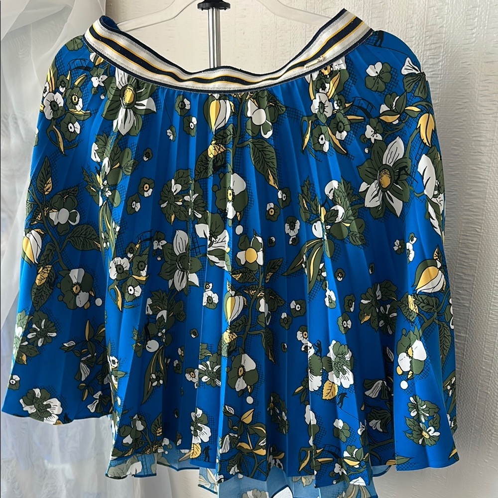 Floral Blue Skirt
